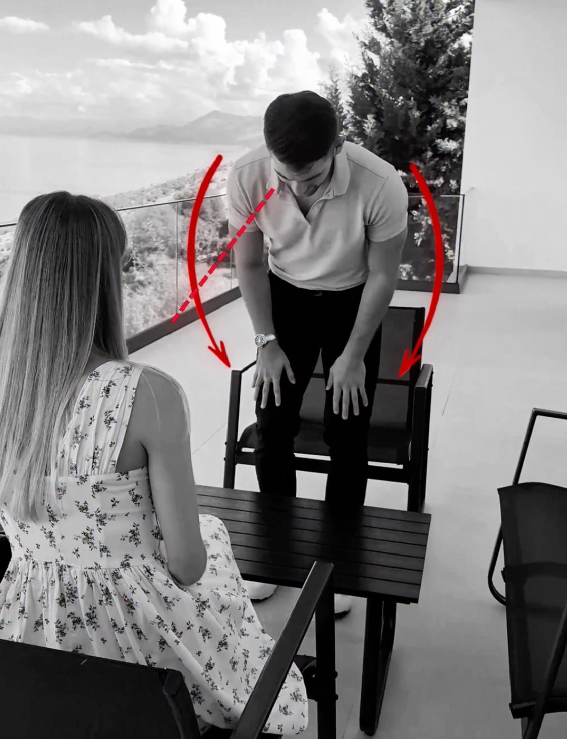 Closed body language